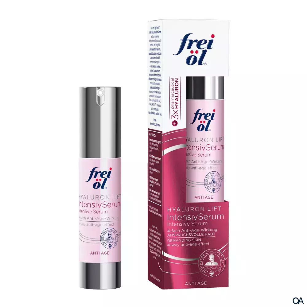 frei öl® ANTI AGE HYALURON LIFT IntensivSerum frei öl® ANTI AGE HYALURON LIFT IntensivSerum