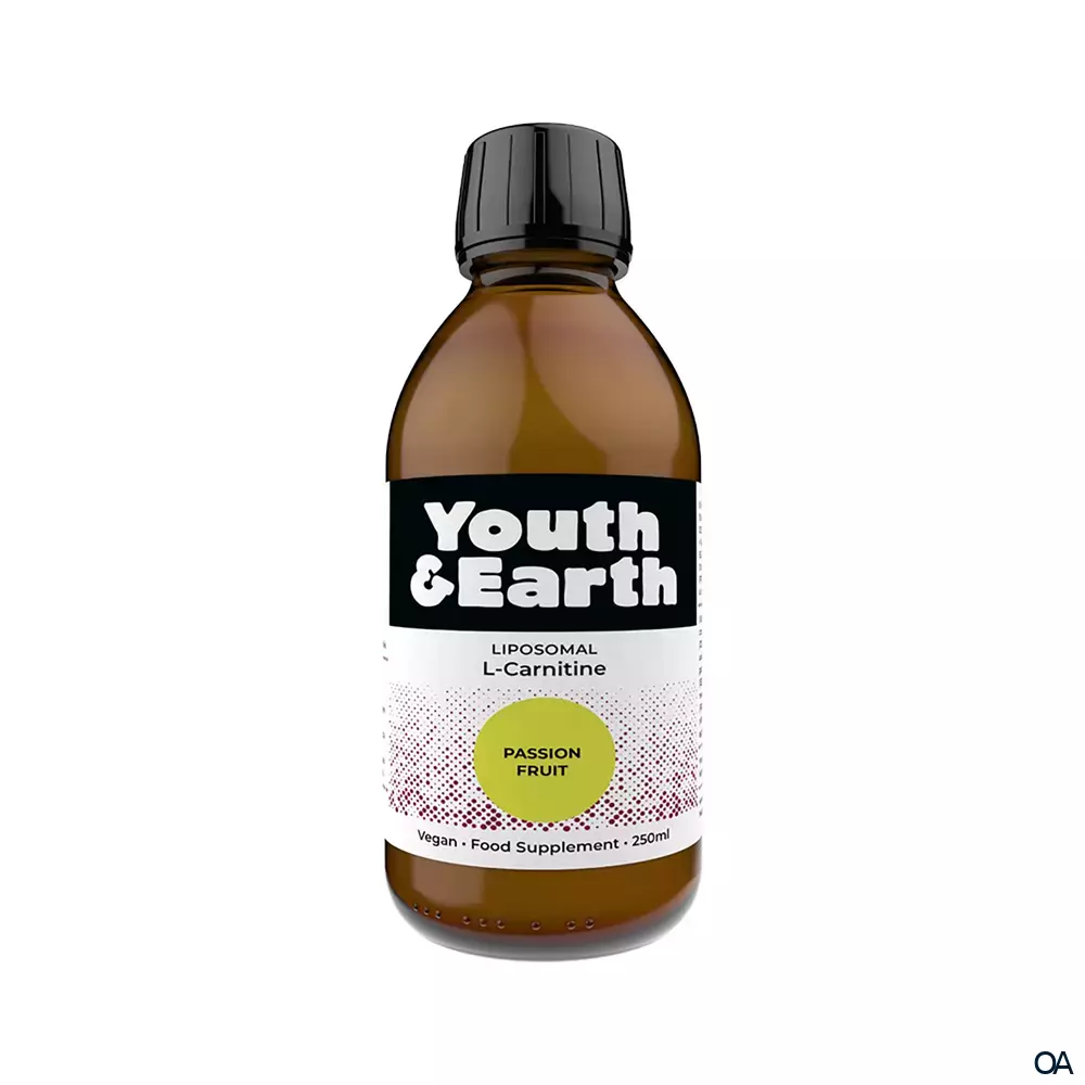 Youth & Earth Liposomales L-Carnitin flüssig 600 mg Youth & Earth Liposomales L-Carnitin flüssig 600 mg