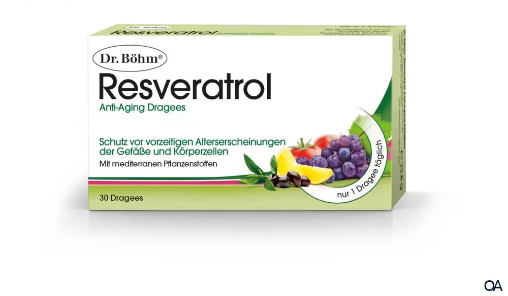 Dr. Böhm® Resveratrol Anti‑Aging Tabletten Dr. Böhm® Resveratrol Anti‑Aging Tabletten