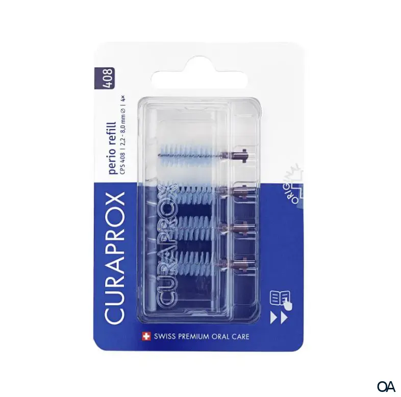 Curaprox Interdentalbürsten CPS 408 Perio Refill - deep violet Curaprox Interdentalbürsten CPS 408 Perio Refill - deep violet
