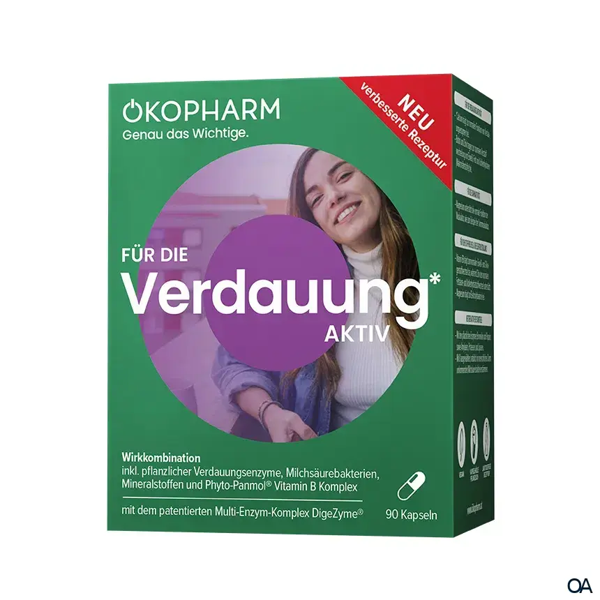 Ökopharm® Für die Verdauung Aktiv* Kapseln Ökopharm® Für die Verdauung Aktiv* Kapseln