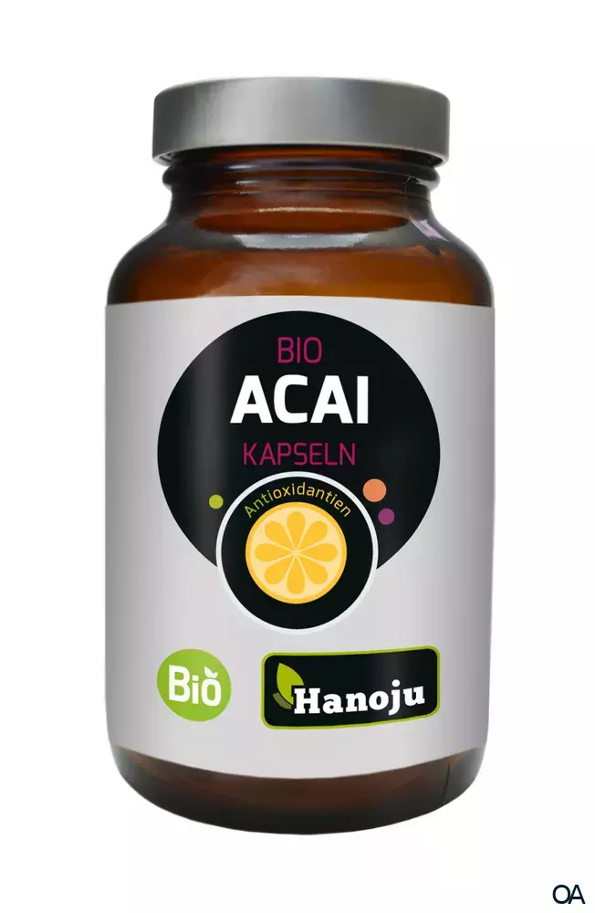 Hanojo Bio Acai Extrakt 500 mg Hanojo Bio Acai Extrakt 500 mg