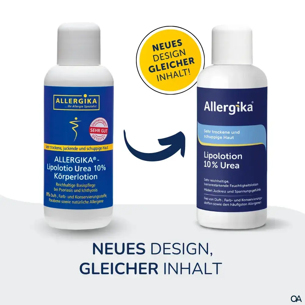 ALLERGIKA® Lipolotio Urea 10% Körperlotion