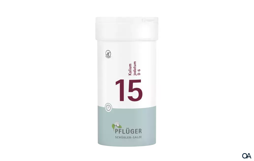 BIOCHEMIE PFLÜGER® Nr. 15 Kalium jodatum D 6 Tabletten