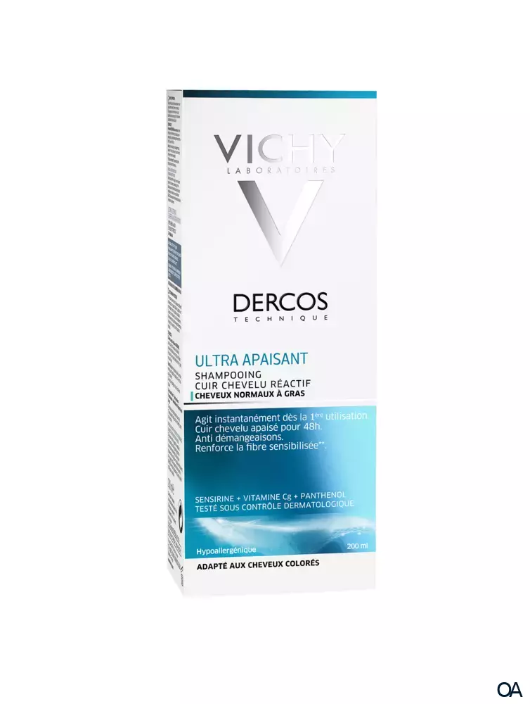 Vichy DERCOS Ultra-Sensitiv fettige Kopfhaut