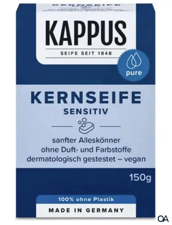 Kappus Kernseife Sensitiv Seifenstück