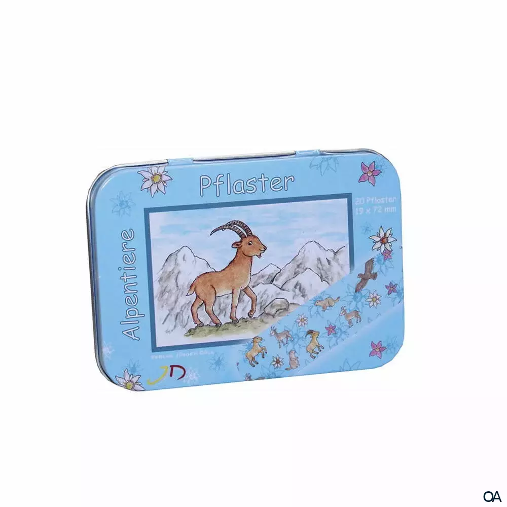 APOfit Kinderpflaster Alpentiere 19 x 72 mm APOfit Kinderpflaster Alpentiere 19 x 72 mm