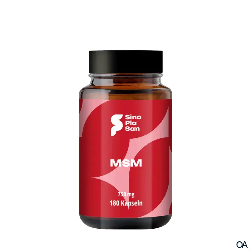 SinoPlaSan MSM 750 mg MONO Kapseln