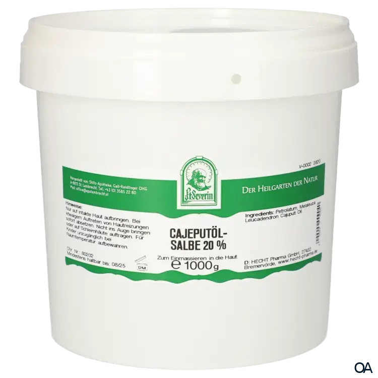 Pater Severin Cajeputöl Salbe 20%