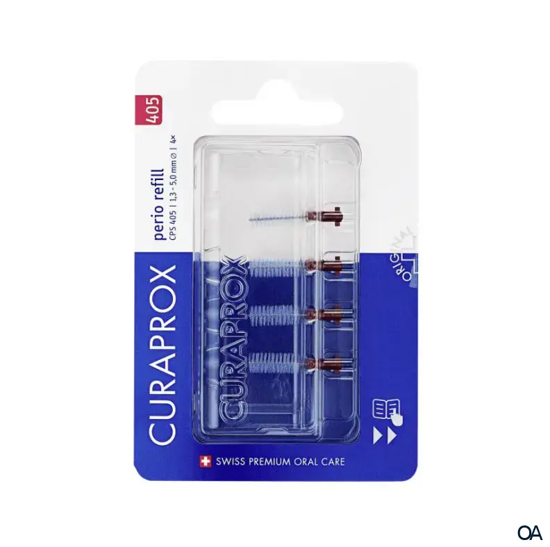 Curaprox Interdentalbürsten CPS 405 Perio Refill - cherry pink