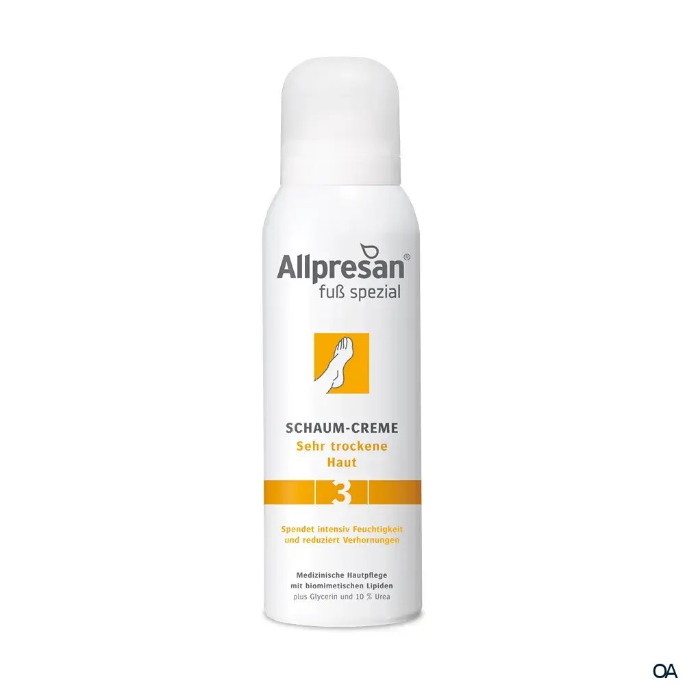 Allpresan® Fuß spezial Nr. 3 Sehr trockene Haut Schaum-Creme