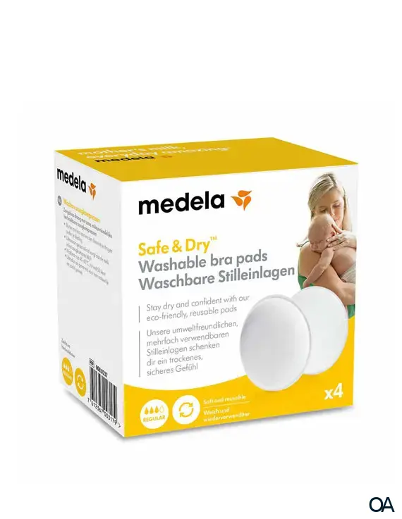 Medela Safe & Dry™ Waschbare Stilleinlagen
