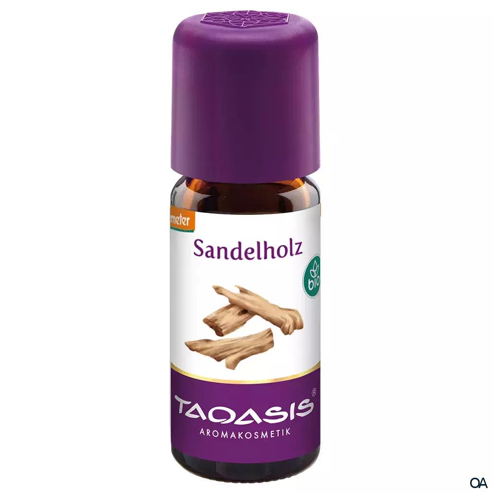 Taoasis Sandelholzöl BIO 8 % in Jojobaöl demeter