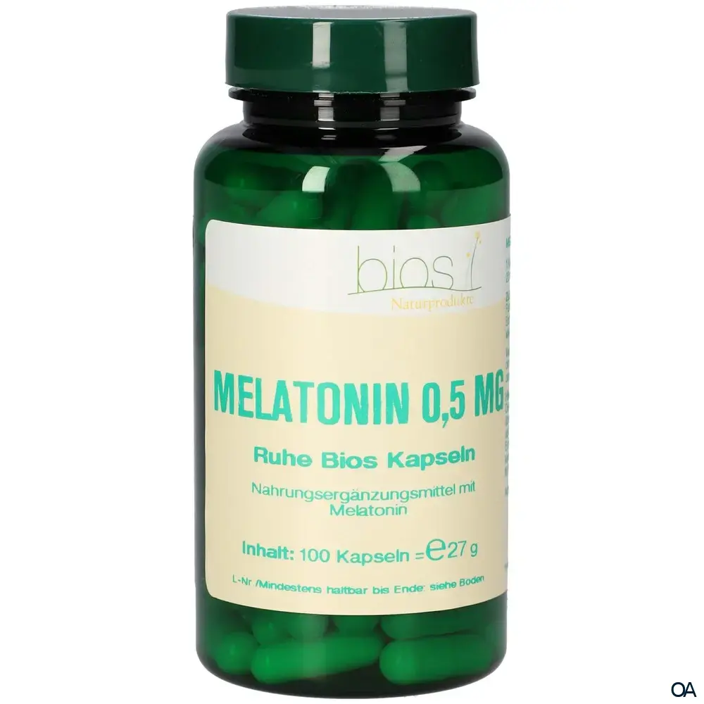 Bios Melatonin Ruhe 0,5 mg Kapseln Bios Melatonin Ruhe 0,5 mg Kapseln