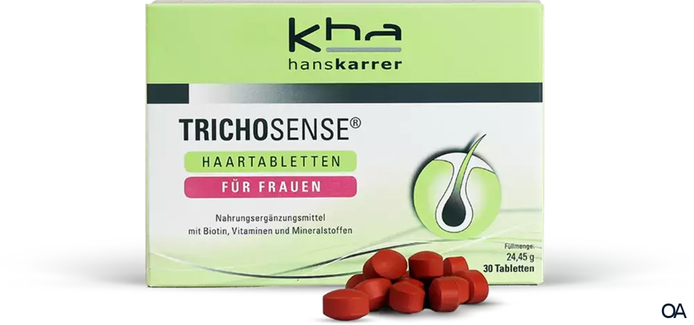Hans Karrer TRICHOSENSE® Haartabletten für Frauen Hans Karrer TRICHOSENSE® Haartabletten für Frauen