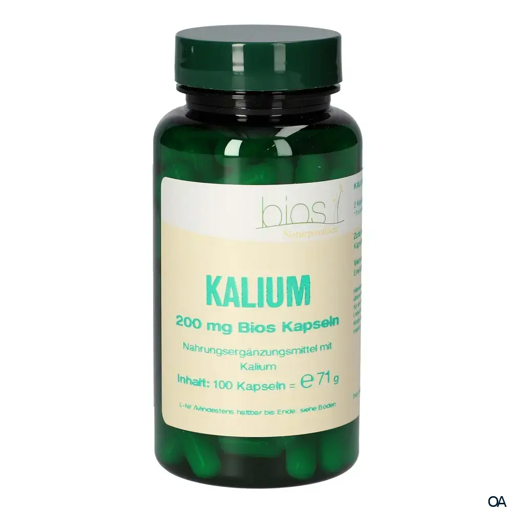 Bios Kalium 200 mg Kapseln Bios Kalium 200 mg Kapseln