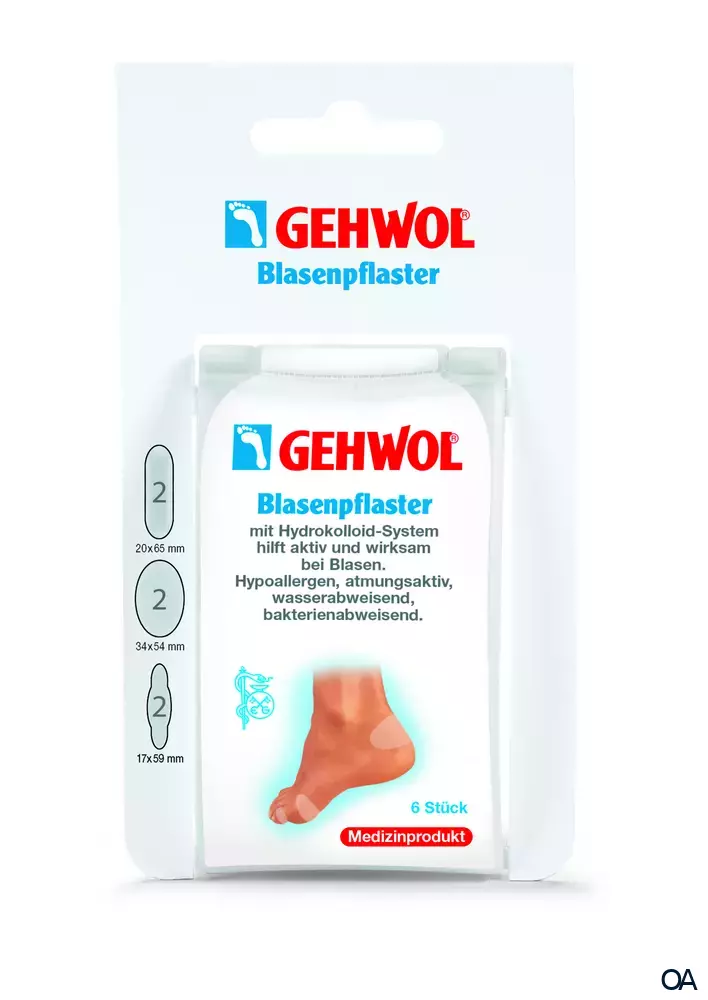 GEHWOL® Blasenpflaster, mini/klein/mittel