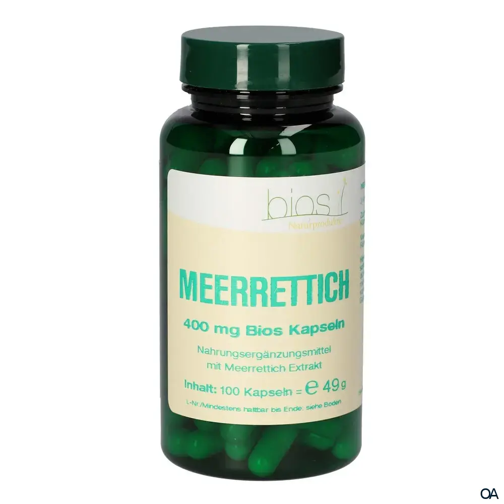Bios Meerrettich 400 mg Kapseln