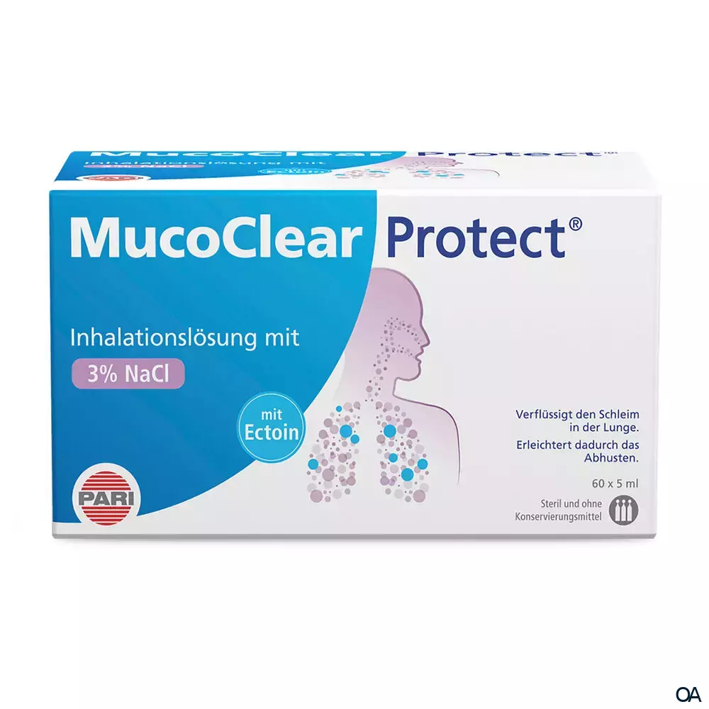 MucoClear Protect 3% NaCl 60 x 5 ml MucoClear Protect 3% NaCl 60 x 5 ml