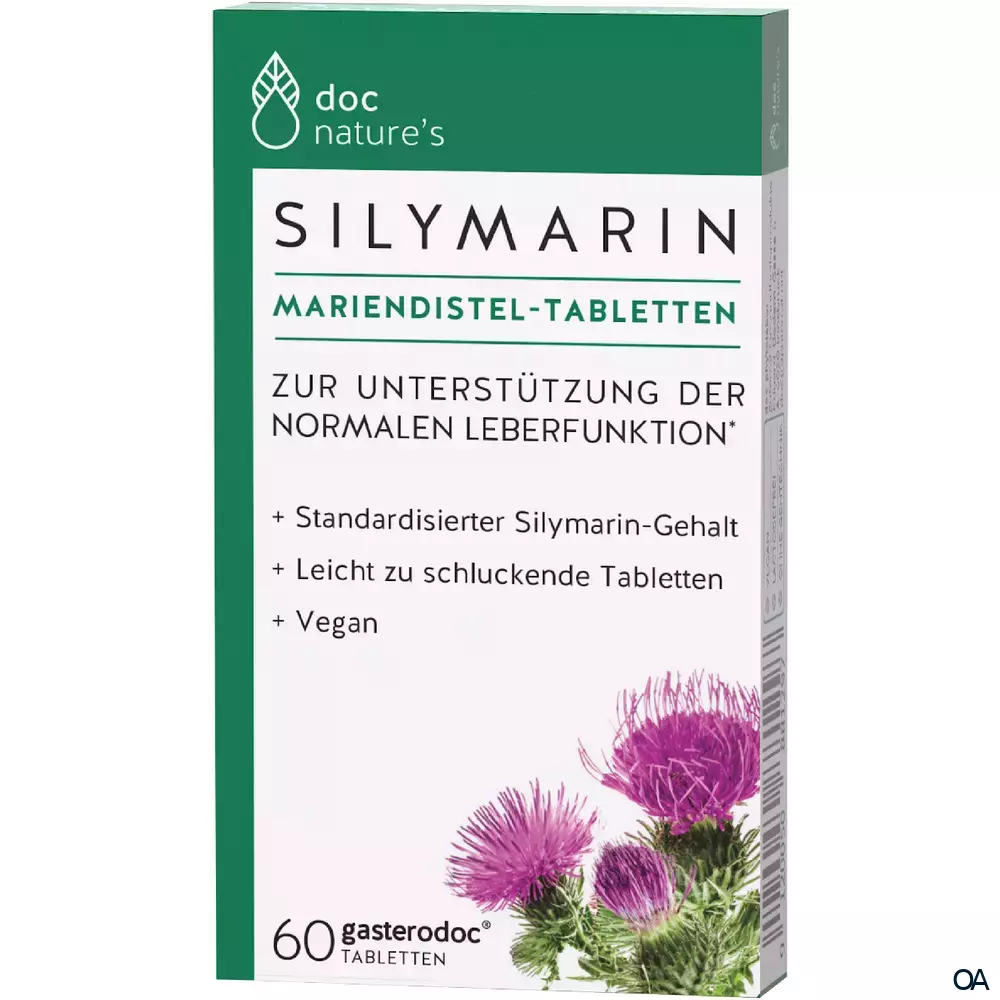 doc nature‘s SILYMARIN Mariendistel-Tabletten doc nature‘s SILYMARIN Mariendistel-Tabletten