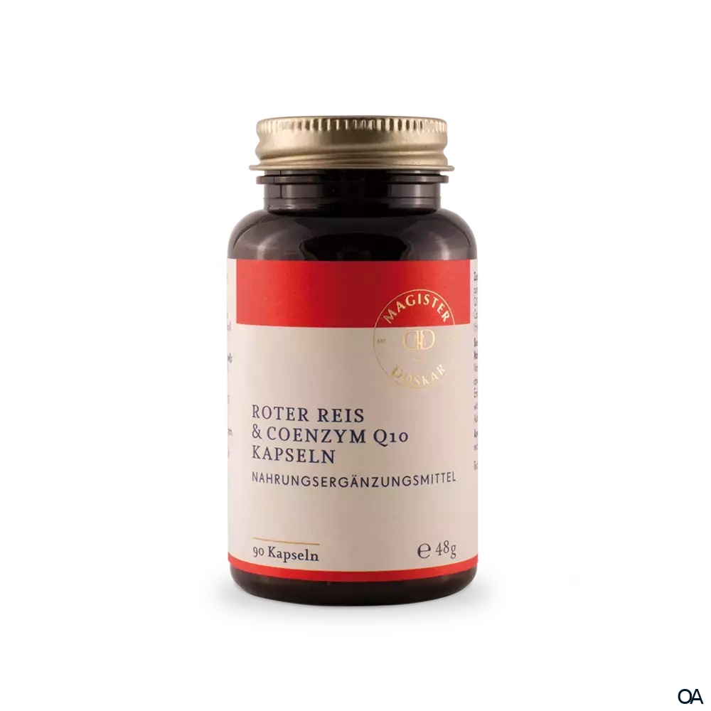 Magister Doskar Roter Reis & Coenzym Q10 Kapseln Magister Doskar Roter Reis & Coenzym Q10 Kapseln