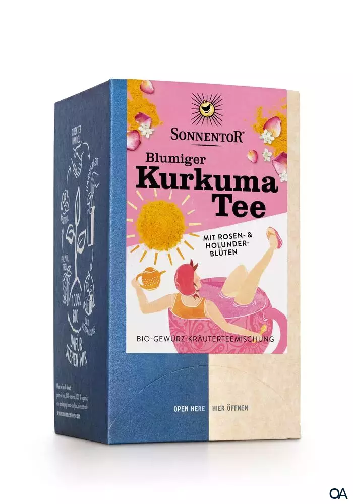 Sonnentor Blumiger Kurkuma Tee Sonnentor Blumiger Kurkuma Tee
