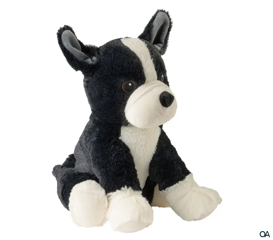 Warmies Hund Boston Terrier Wärmestofftier