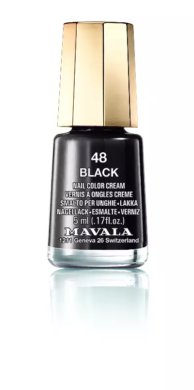MAVALA Schwarz 48 Nagellack