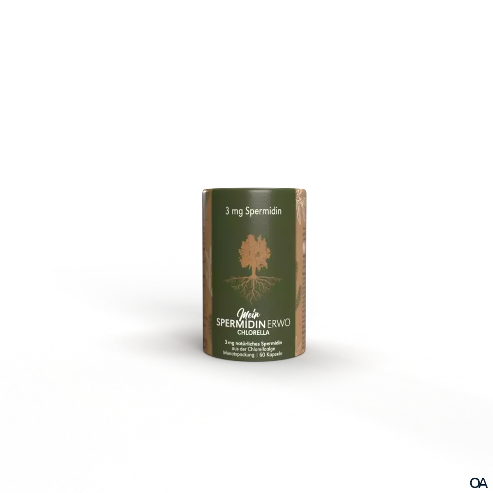Mein SpermidinERWO Chlorella Kapseln