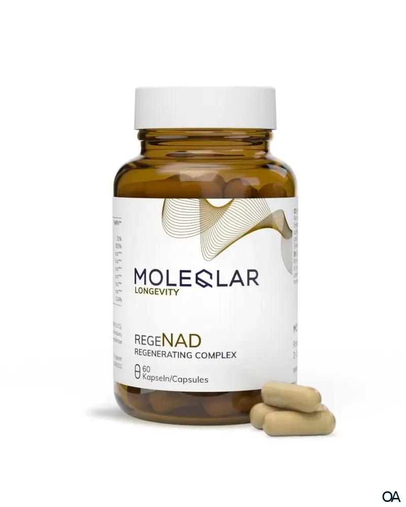 MoleQlar Longevity regeNAD (NAD Booster) Kapseln MoleQlar Longevity regeNAD (NAD Booster) Kapseln