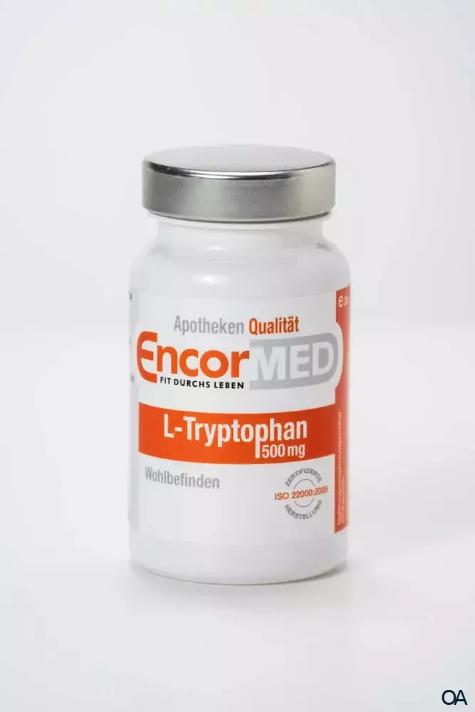 EncorMed L-Tryptophan 500 mg Kapseln