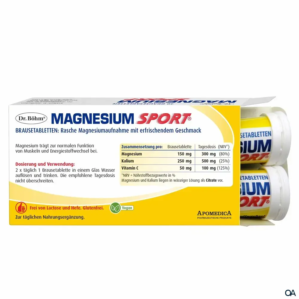 Dr. Böhm® Magnesium Sport® Brausetabletten