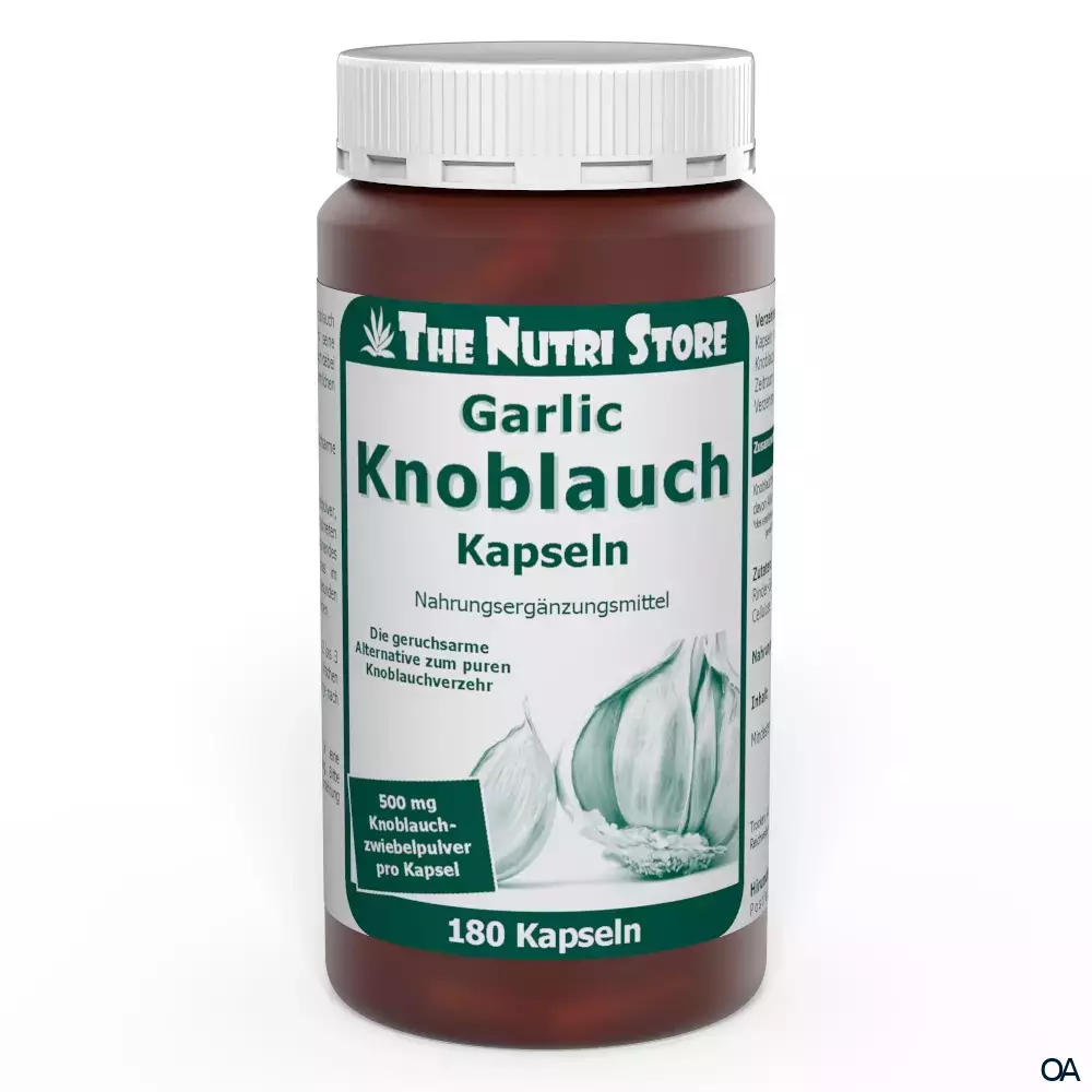 The Nutri Store Knoblauch 500 mg Kapseln The Nutri Store Knoblauch 500 mg Kapseln