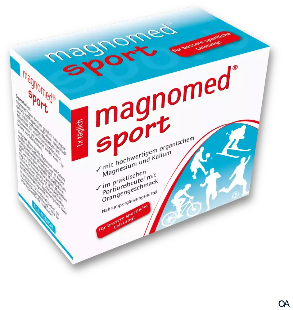 magnomed® Sport Magnesium-Kalium-Sachets magnomed® Sport Magnesium-Kalium-Sachets