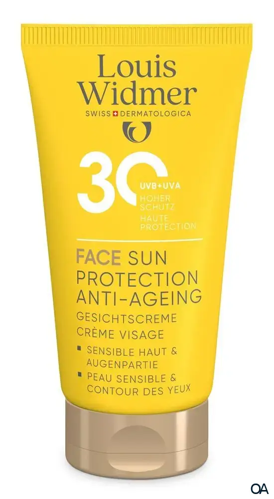 Louis Widmer suncare Face Sun Protection Anti-Ageing 30 Gesichtscreme - leicht parfümiert