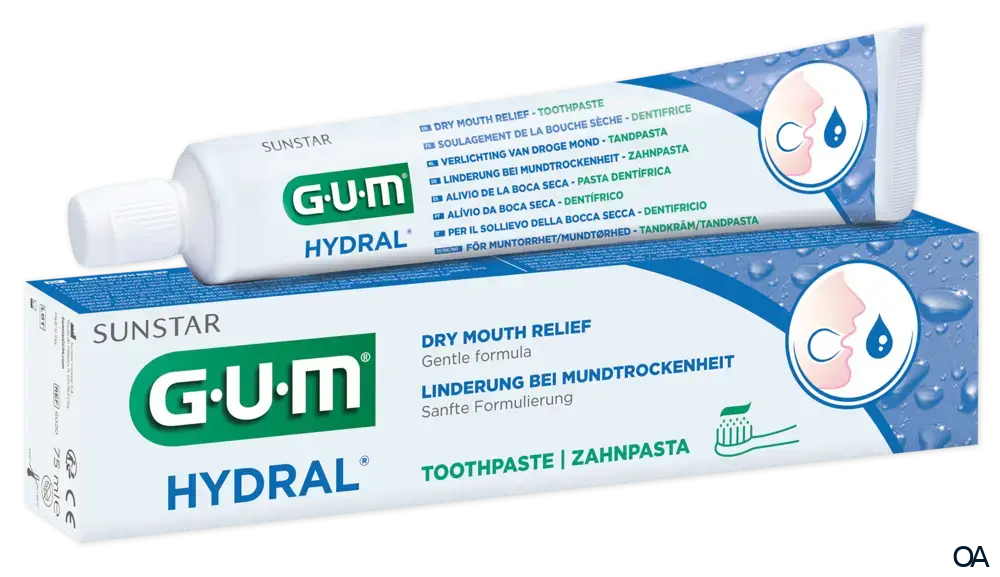 GUM® HYDRAL® Zahnpasta  GUM® HYDRAL® Zahnpasta