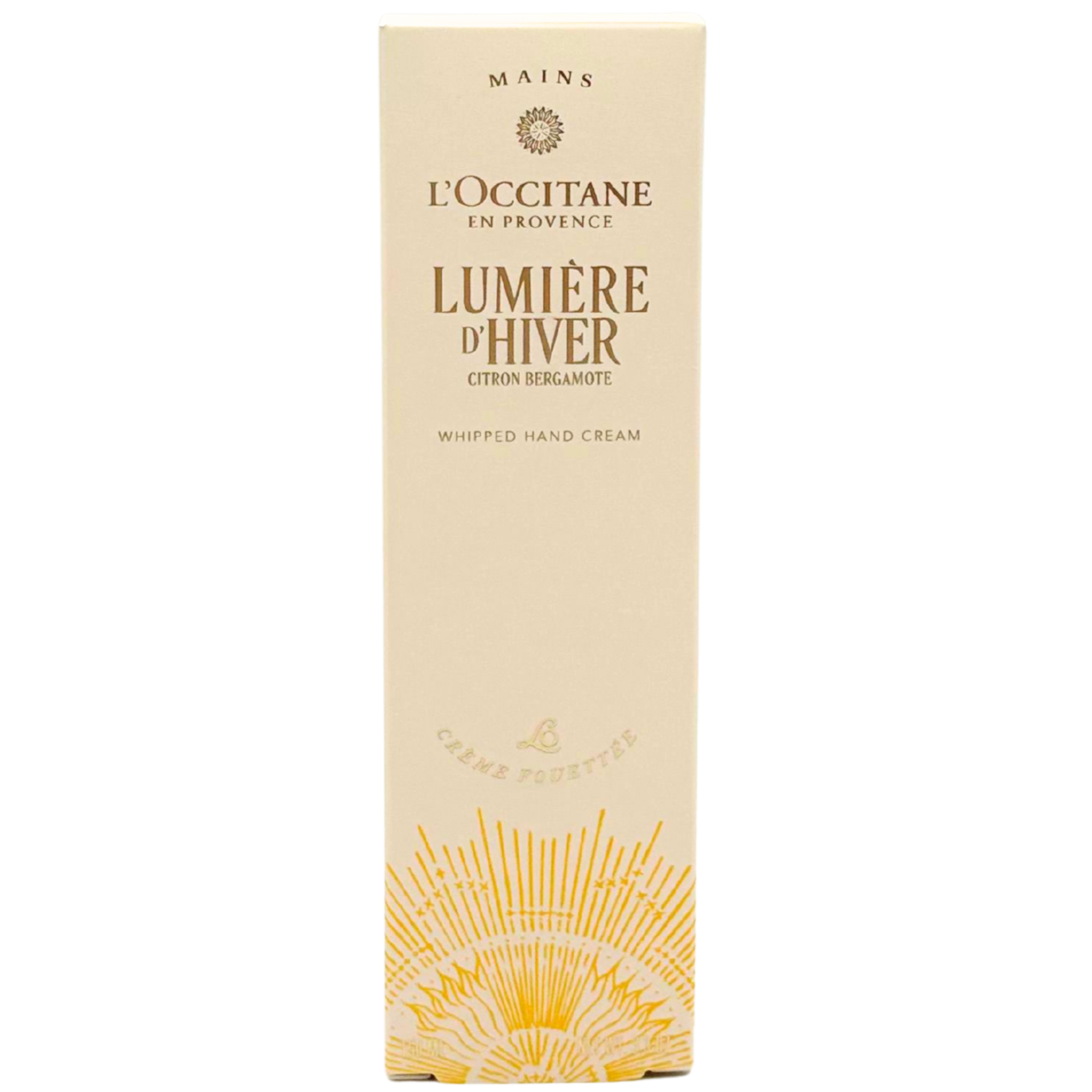 L'OCCITANE Lumière d’Hiver Whipped Handcreme