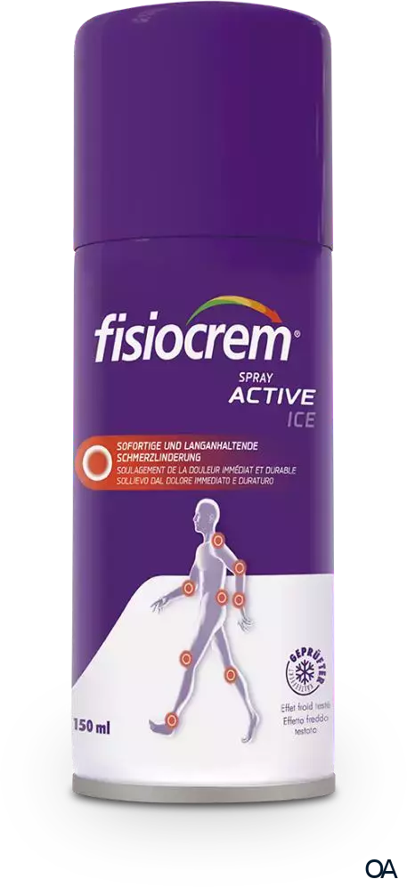 fisiocrem Spray Active Ice