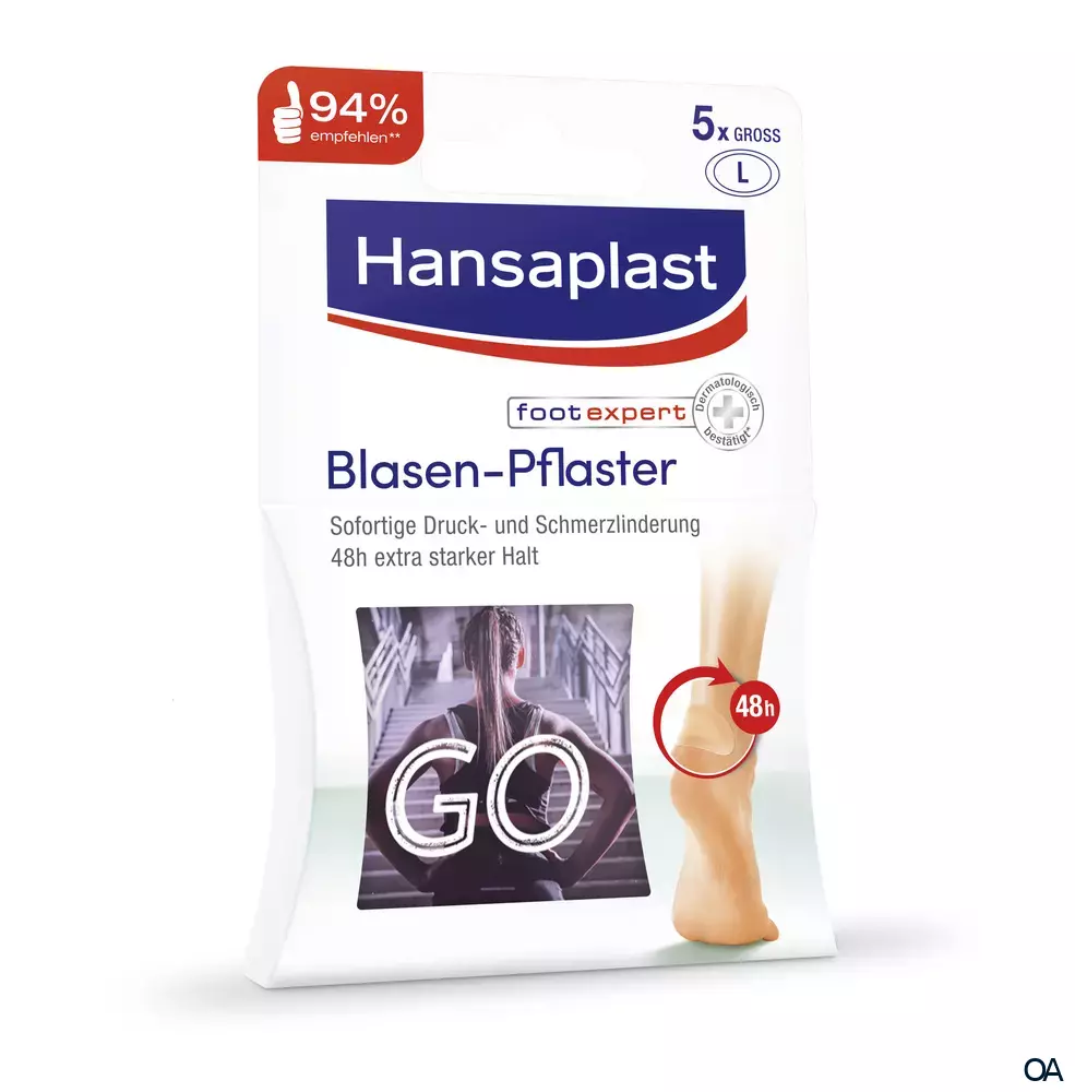 Hansaplast Blasen-Pflaster groß - Ferse