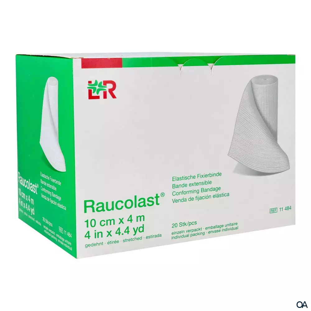 Raucolast® Elastische Fixierbinde 10 cm x 4 m