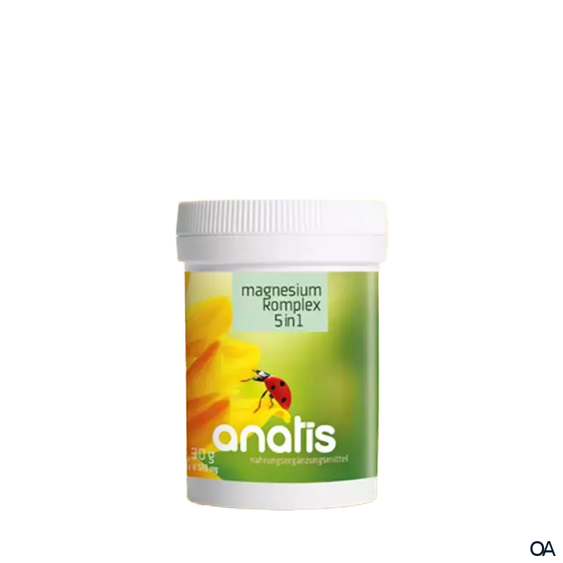 anatis Magnesium Komplex 5 in 1 Kapseln anatis Magnesium Komplex 5 in 1 Kapseln
