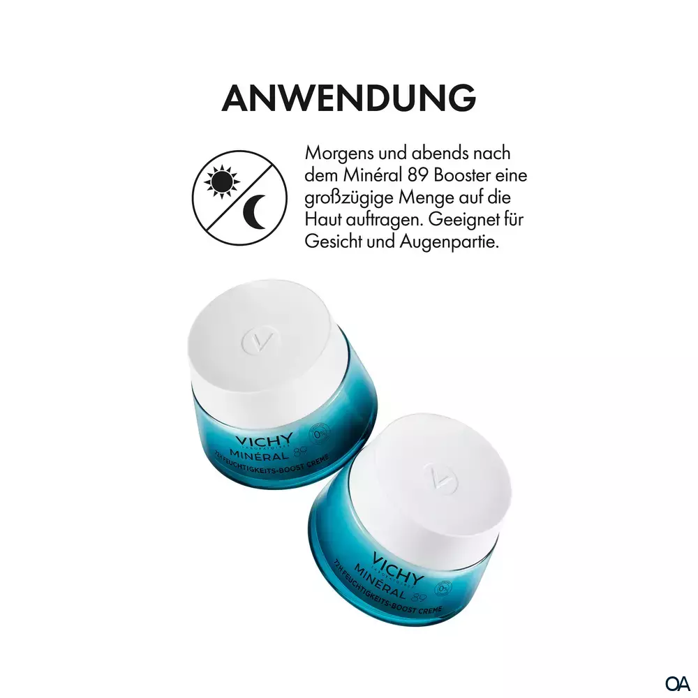 Vichy Minéral 89 72h Feuchtigkeits-Boost Creme - ohne Duft
