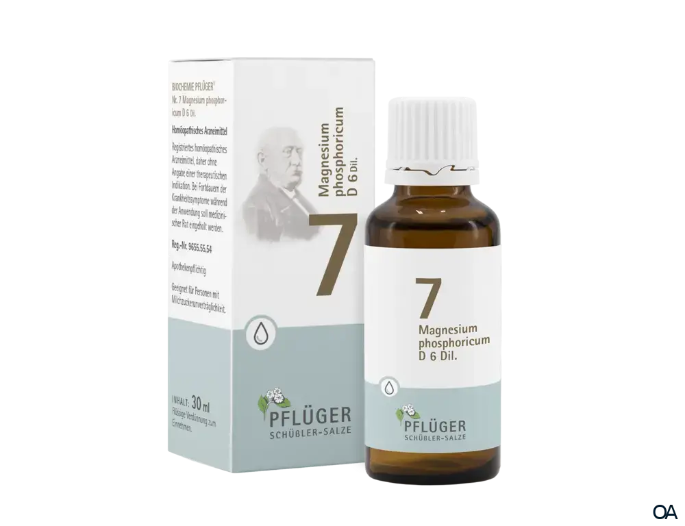 BIOCHEMIE PFLÜGER® Nr. 7 Magnesium phosphoricum D 6 Dil. Tropfen
