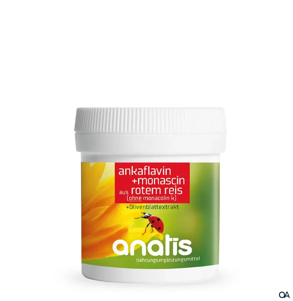 anatis Roter Reis+Olivenblatt Kapseln