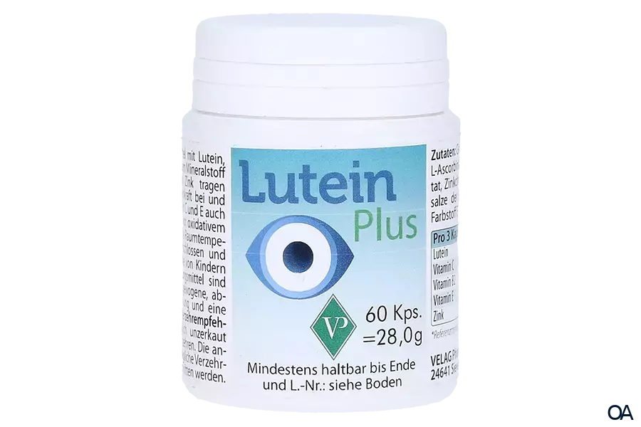 Velag Lutein 6 mg Plus Kapseln