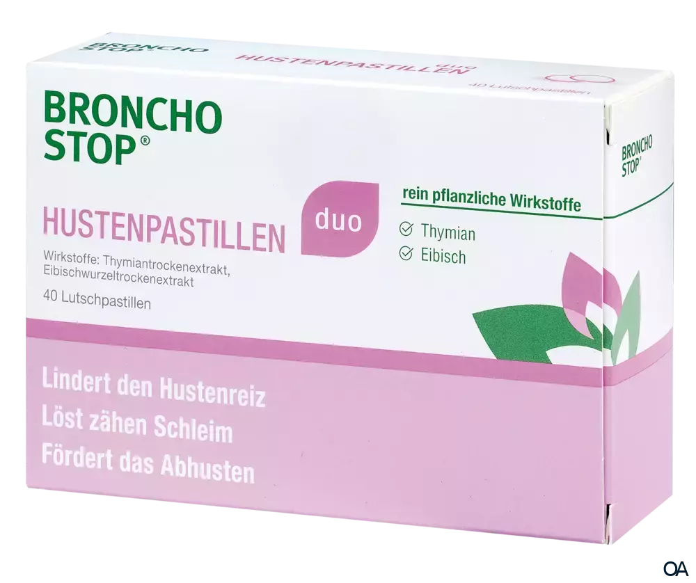 BRONCHOSTOP® duo Hustenpastillen*