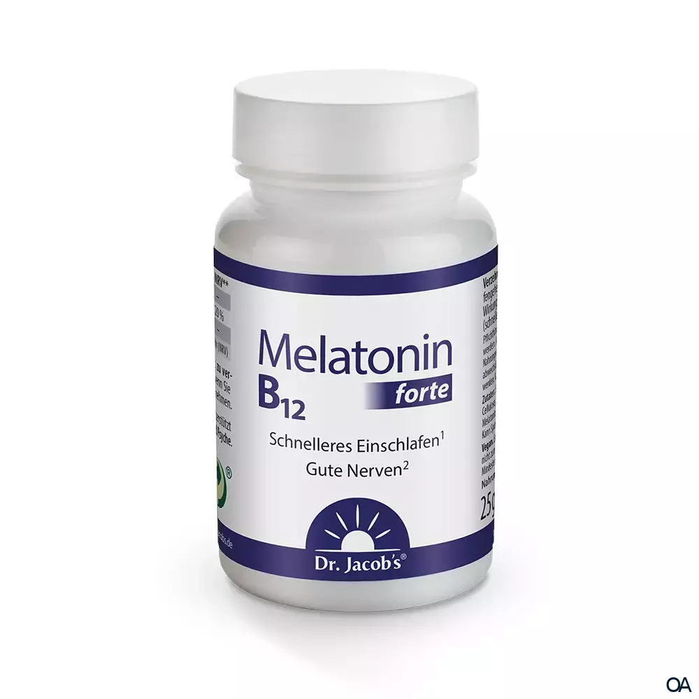 Dr. Jacob’s Melatonin B12 forte Tabletten Dr. Jacob’s Melatonin B12 forte Tabletten