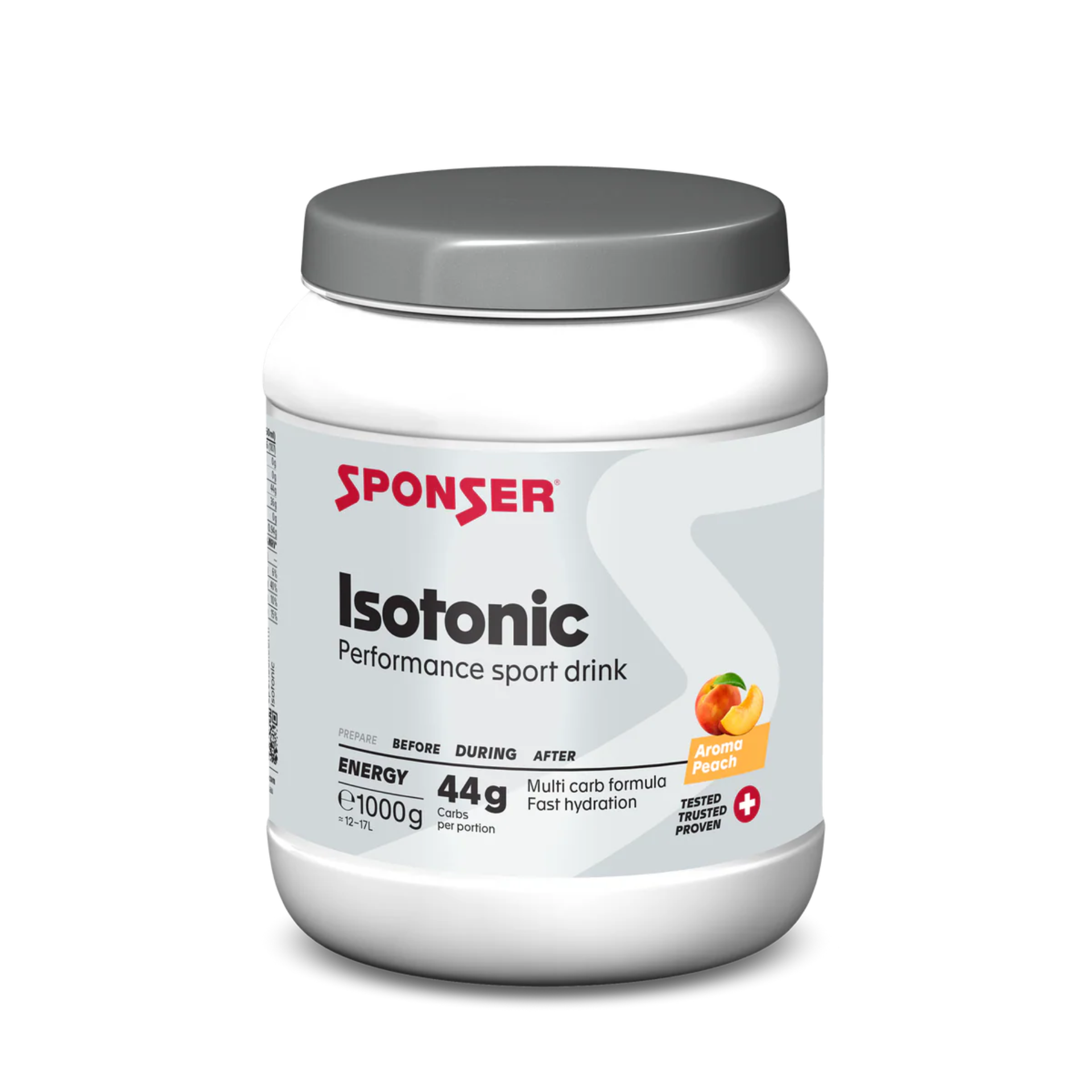 SPONSER® Competition - Isotonisches Getränkepulver – Pfirsich