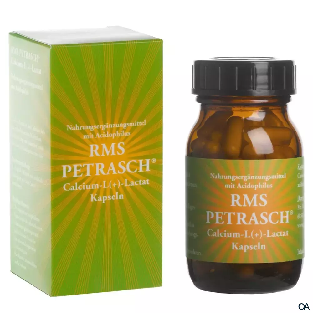 RMS Petrasch Calcium-Lactat Kapseln