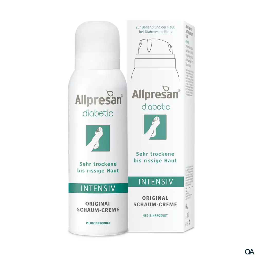 Allpresan® diabetic INTENSIV Schaum-Creme Allpresan® diabetic INTENSIV Schaum-Creme